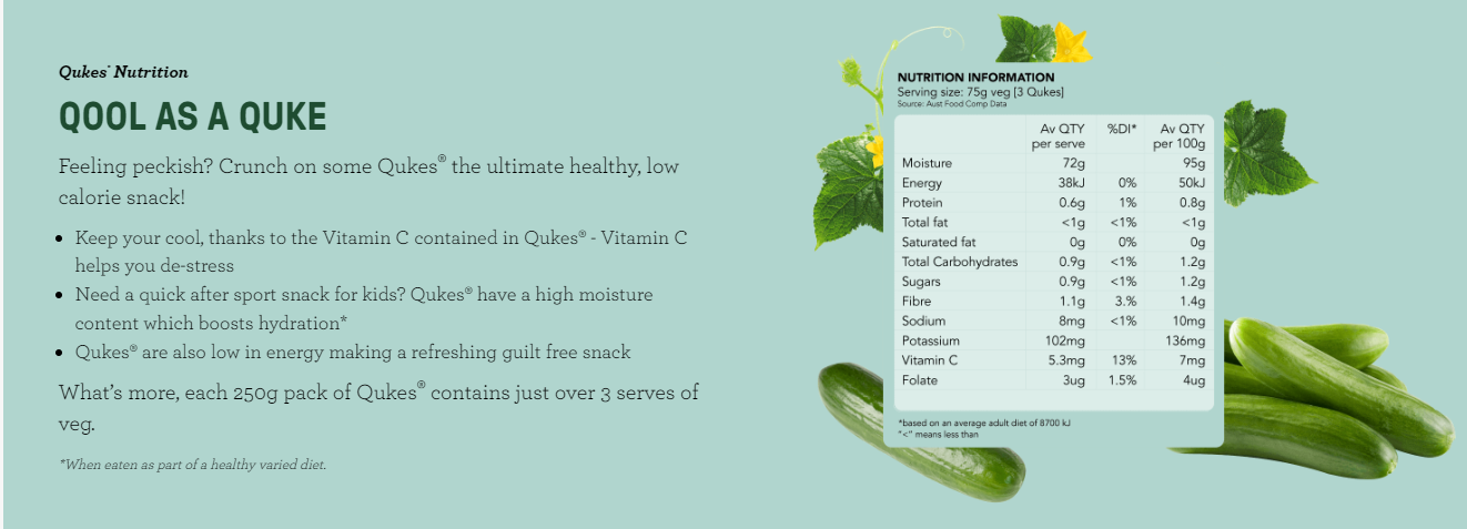 Celebrate Cucumber Day: We love our Qukes® to snack anytime ...